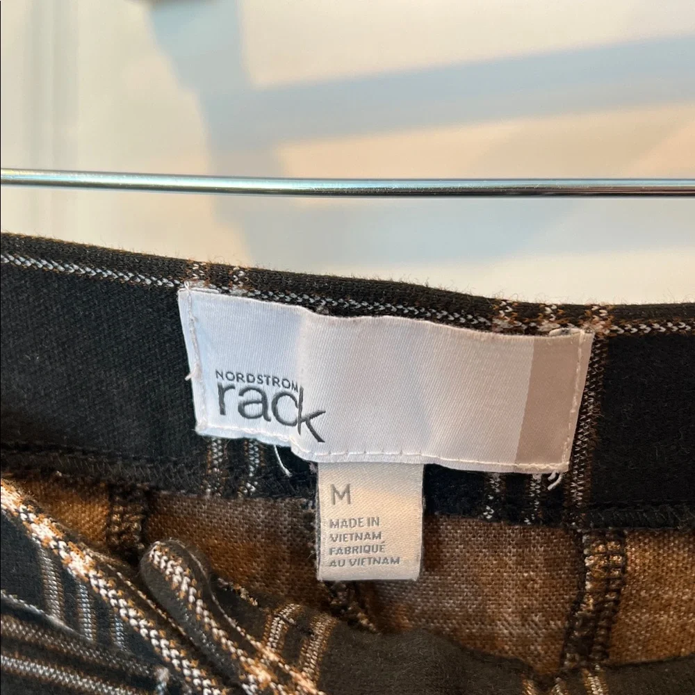 Nordstrom Rack Black Plaid Pants - Picture 3 of 7